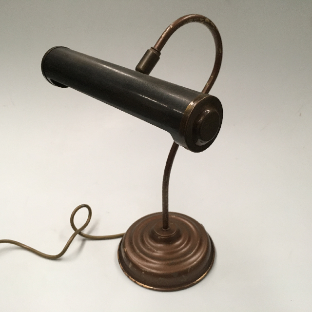 LAMP, Desk Light - Antique Brass